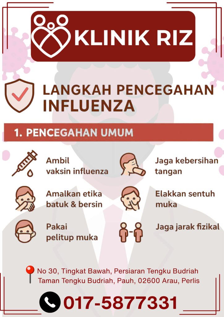 LANGKAH PENCEGAHAN INFLUENZA