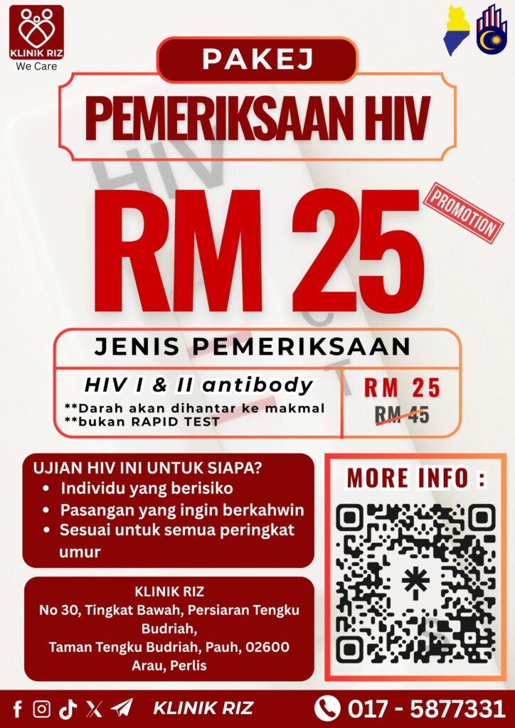 HARGA PEMERIKSAAN HIV PERLIS