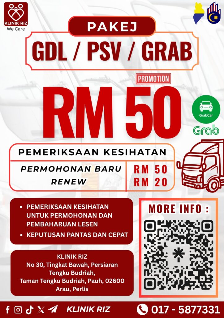 PERMOHONAN GDL / PSV /GRAB