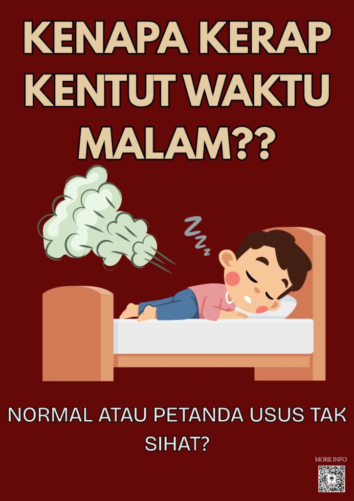 Kerap Kentut Waktu Malam? Jangan Anggap Itu “Biasa”