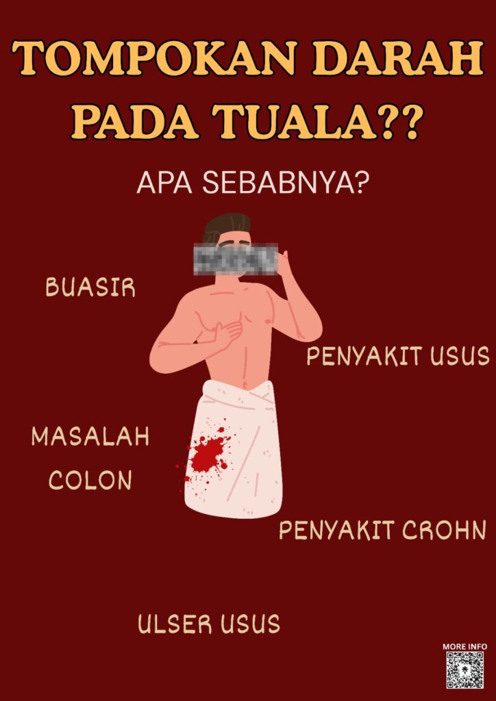 TOMPOKAN DARAH PADA TUALA?