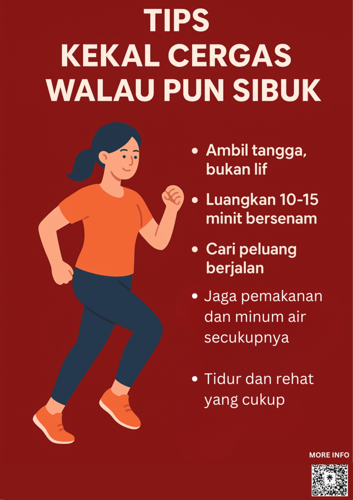 TIPS KEKAL CERGAS WALAUPUN SIBUK