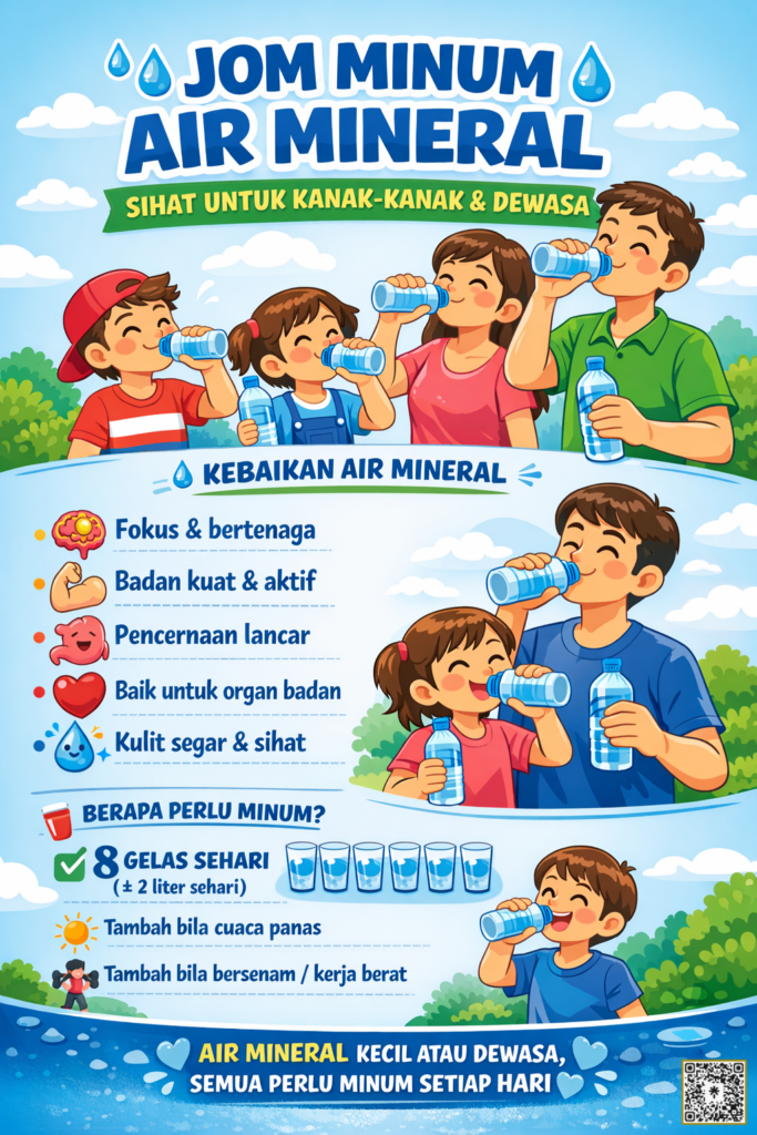 💧 CUKUP AIR, BARU BADAN OK! 💧