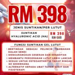 RAWATAN SAKIT LUTUT – INJECTION/SUNTIKAN GEL LUTUT HYALURONIC ACID (HA)