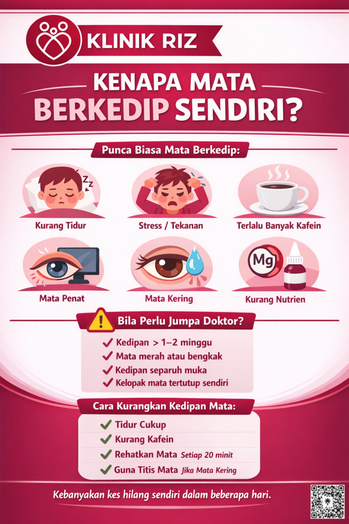 KENAPA MATA BERKEDIP SENDIRI?