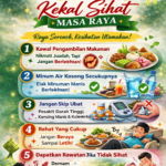 5 TIPS KEKAL SIHAT WAKTU RAYA