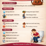 NAJIS KERAS DAN SUSAH KELUAR?