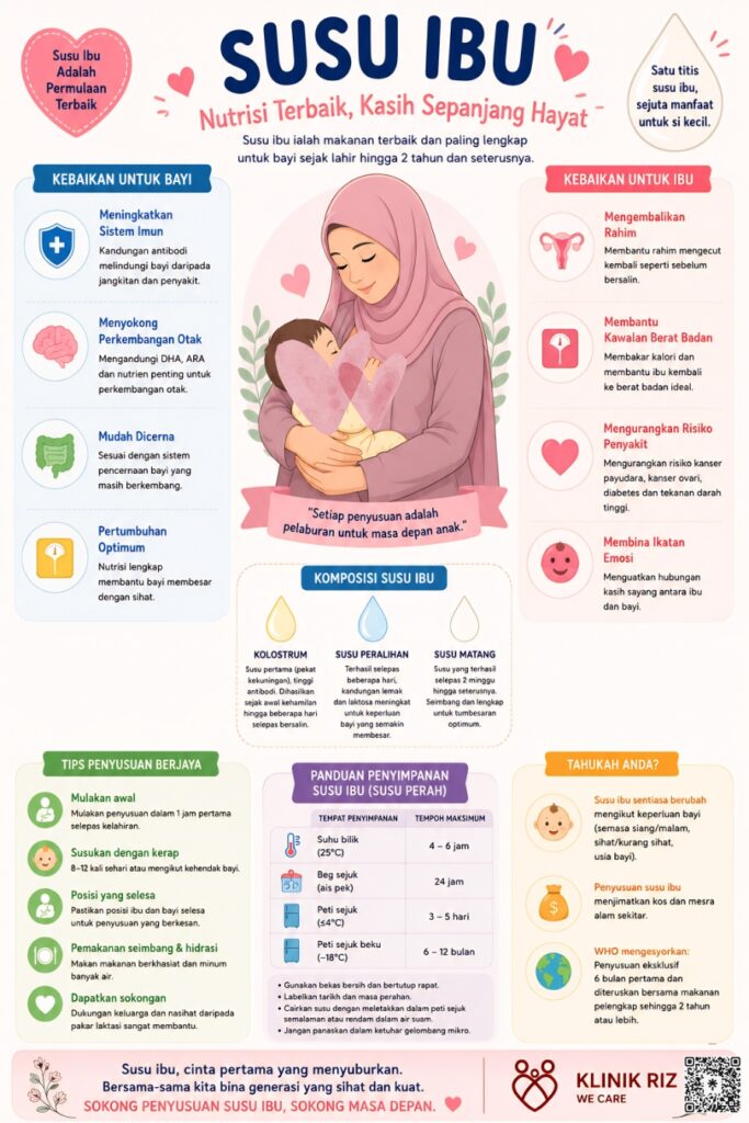 KEBAIKAN SUSU IBU (BREASTFEEDING)