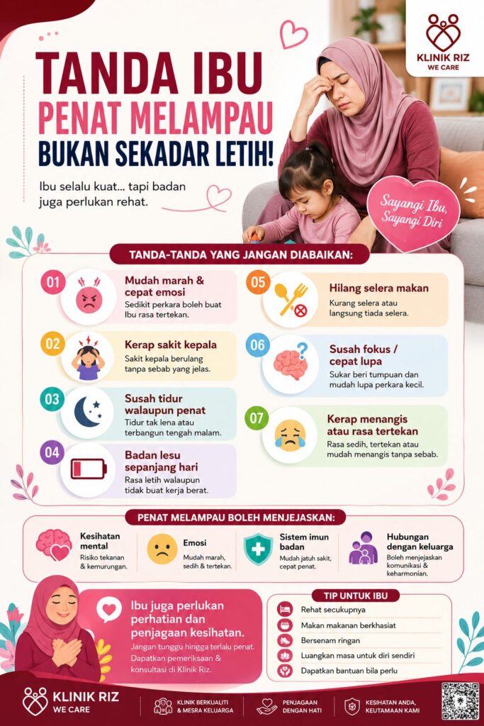 KESIHATAN MENTAL IBU – JANGAN ABAIKAN