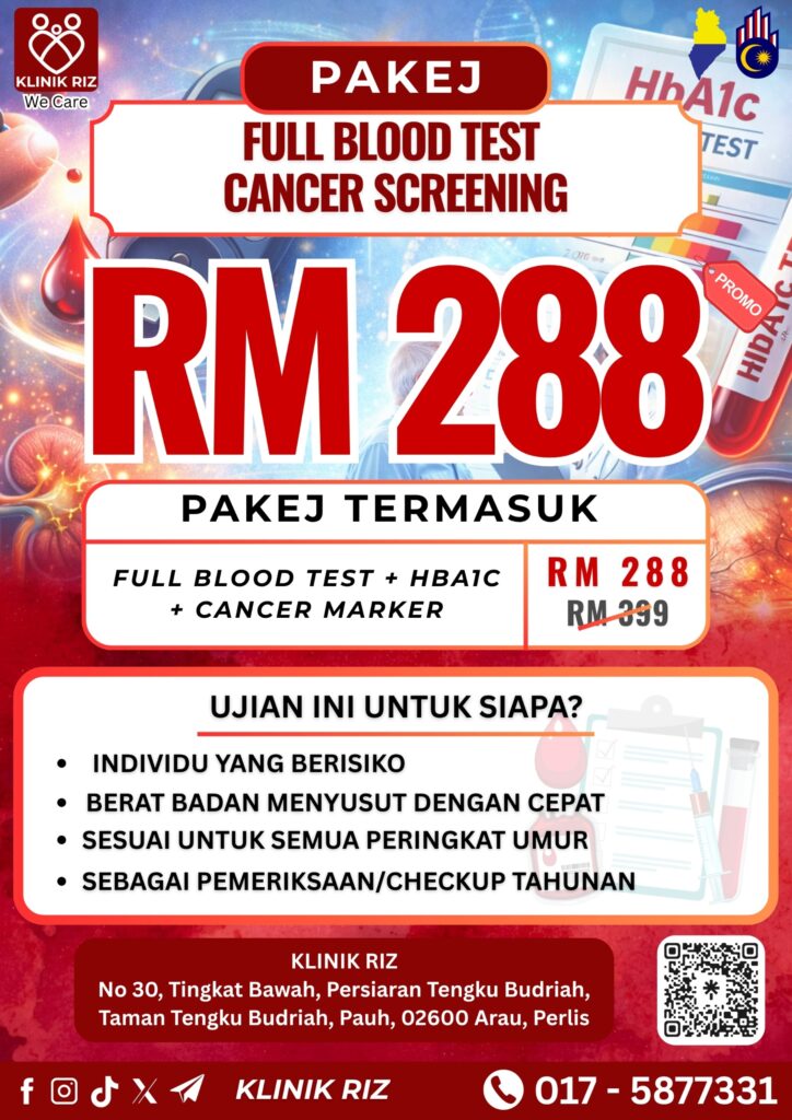 PAKEJ PEMERIKSAAN DARAH (FULL BLOOD TEST)