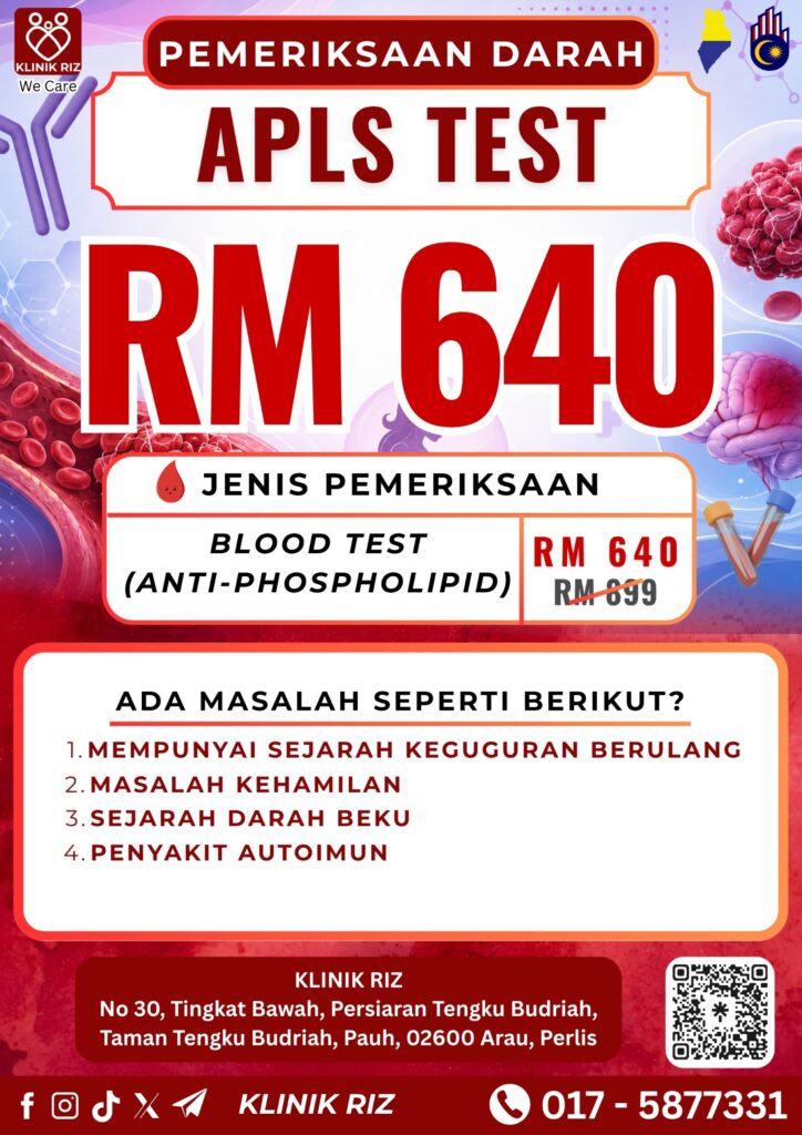 PEMERIKSAAN DARAH ANTI-PHOSPHOLIPID (APLS)