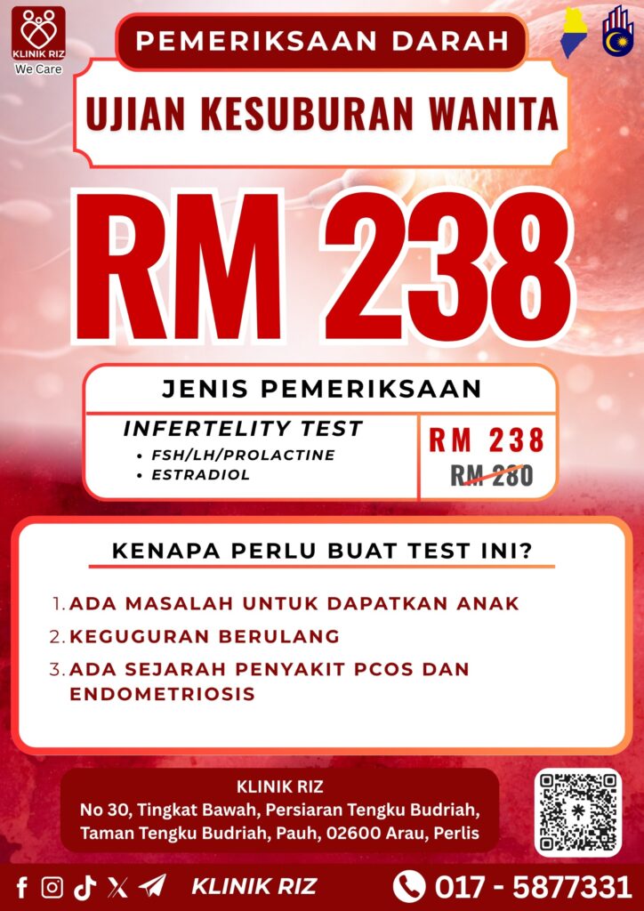 FERTILITY TEST – UJIAN KESUBURAN WANITA